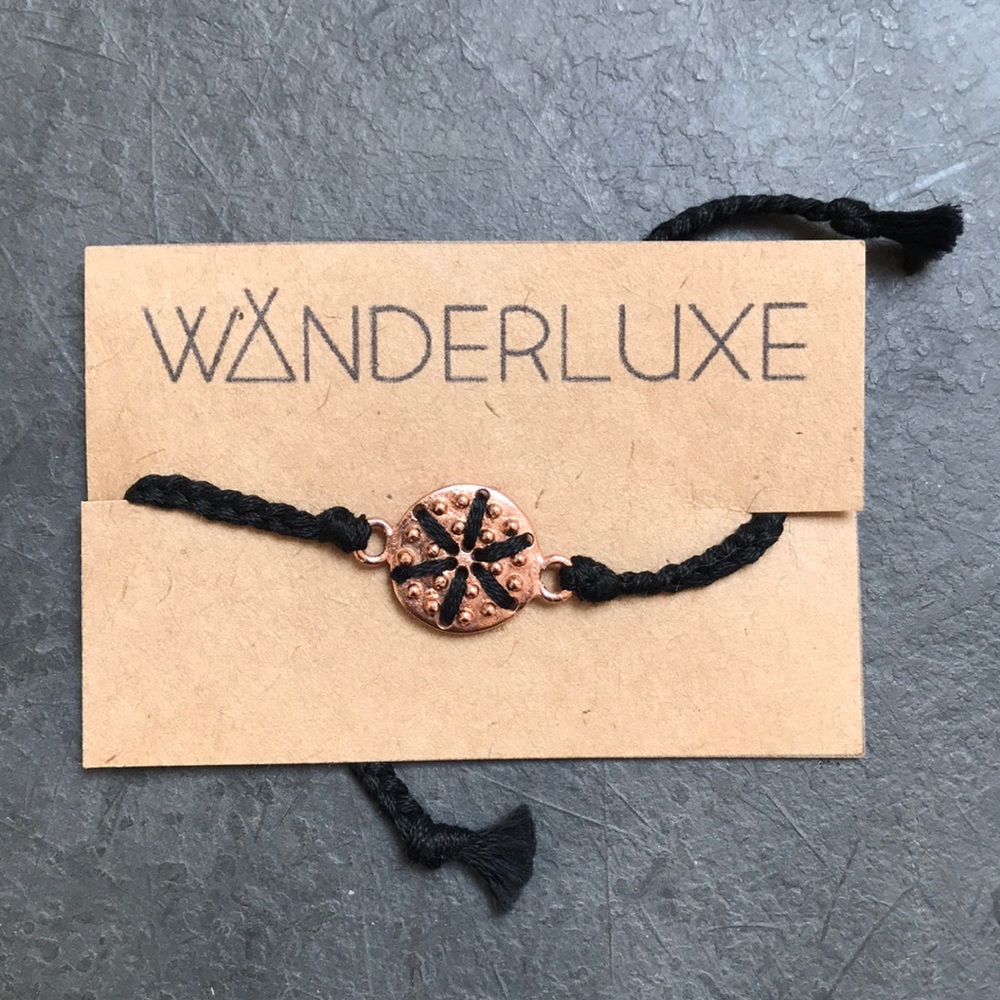 Cotton cord friendship bracelet